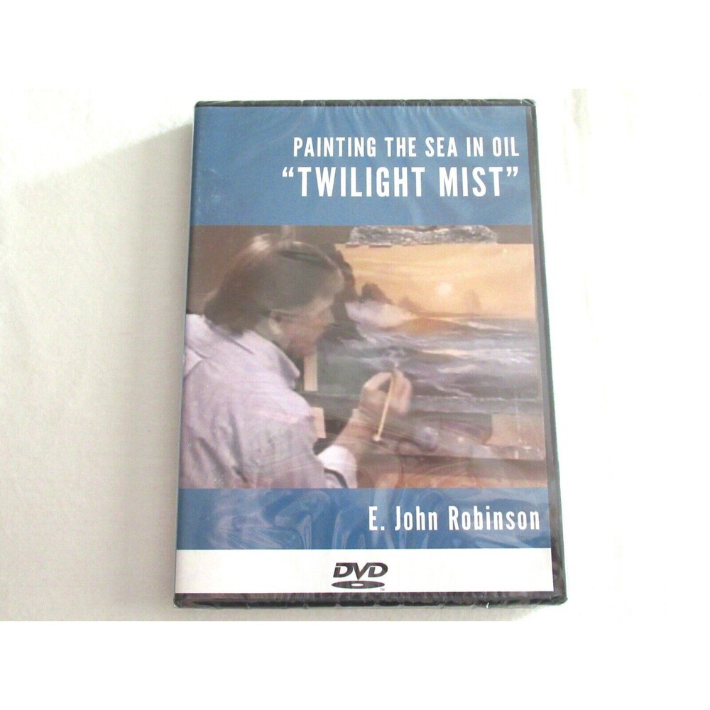 NEW Painting the Sea in Oils -Twilight Mist, Lesson 5 DVD - E. John Robinson 54m